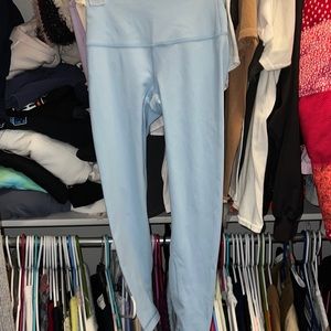 90 degrees light blue leggings